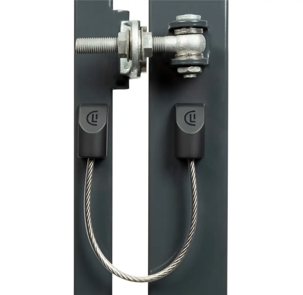 Cablu de siguranță pentru porți U-Safe – balama, conector și cablu