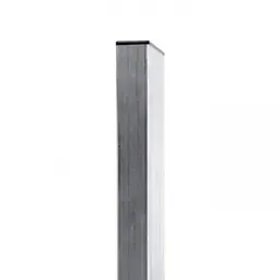 Stâlp gard rectangular zincat 60x40x1,5 mm, 2000 mm – tub cu capăt superior închis