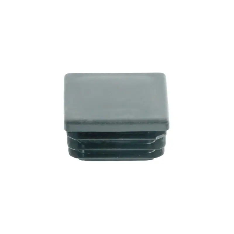 Accesoriu de gard: capac tip dop PVC 40x40 mm, gri RAL 7040 – formă pătrată